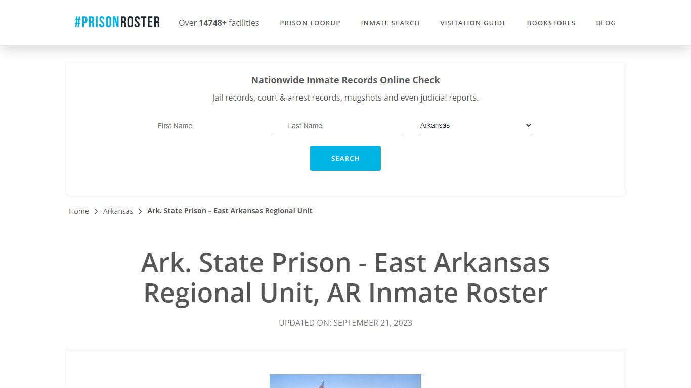 Ark. State Prison - East Arkansas Regional Unit, AR